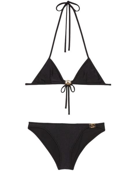 gucci black bikini